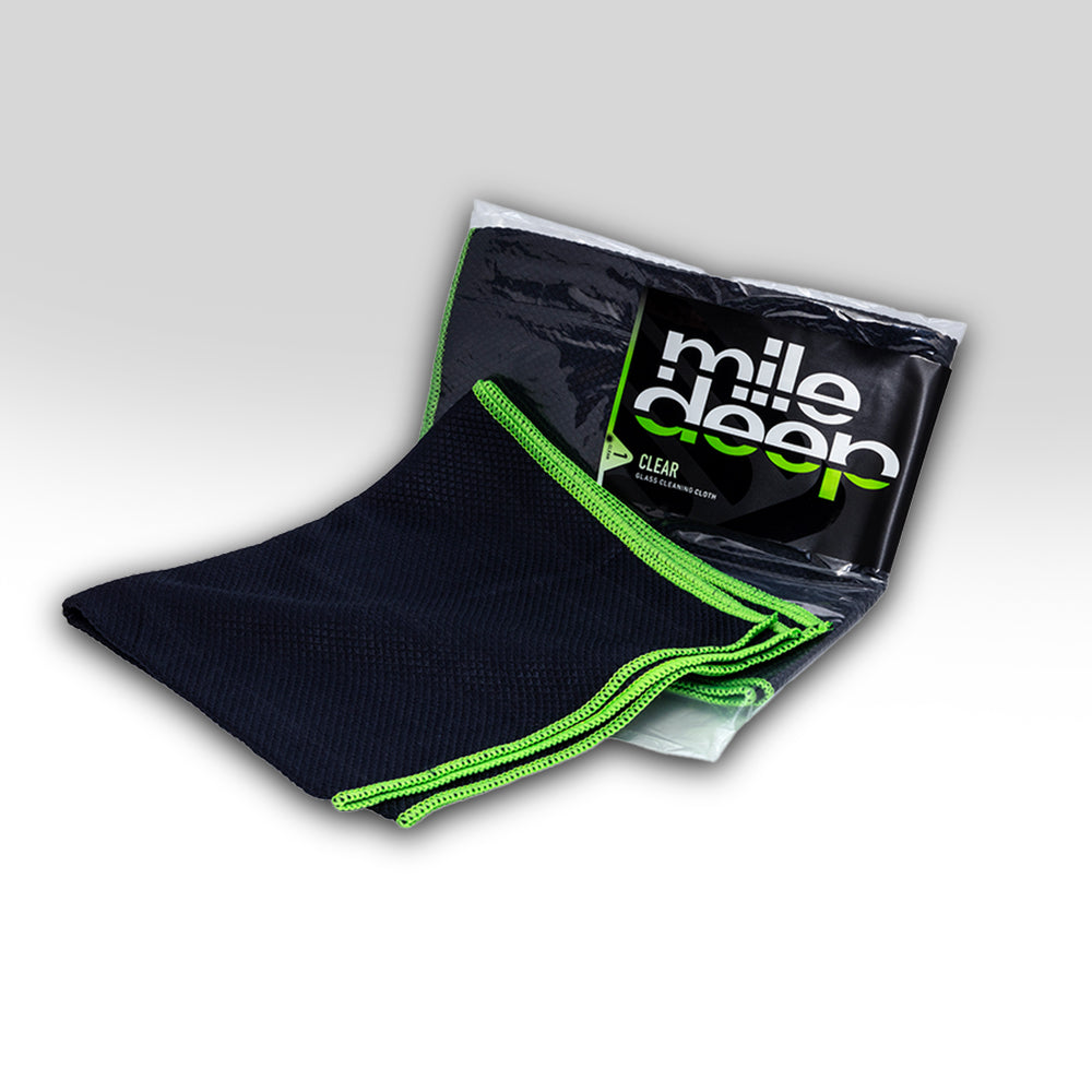 clear fishscale glass cloth for car